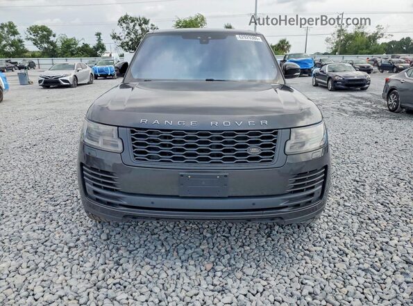 SALGS2SV5KA523100 2019 LAND ROVER RANGE Серый Вид сзади