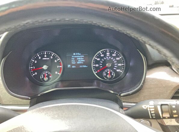 5XYP3DHC7LG058410 2020 KIA TELLURIDE Gray Սարքավորումների վահանակի տեսք