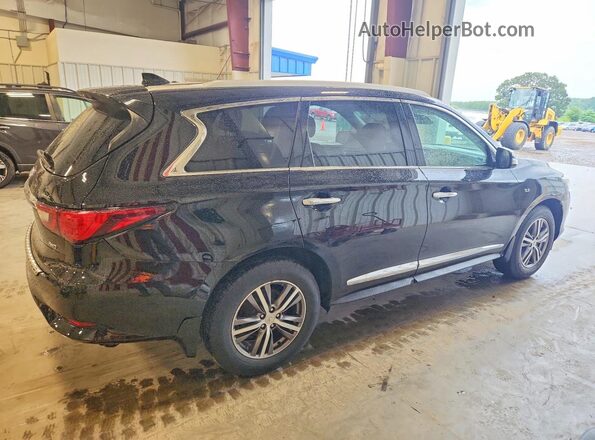5N1DL0MM8KC565356 2019 INFINITI QX60 Black Przód prawy