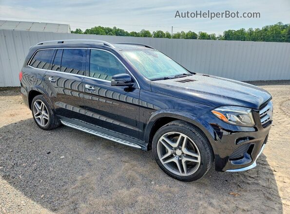 4JGDF7DE6HA887846 2017 MERCEDES-BENZ GLS-CLASS Black Widok z przodu