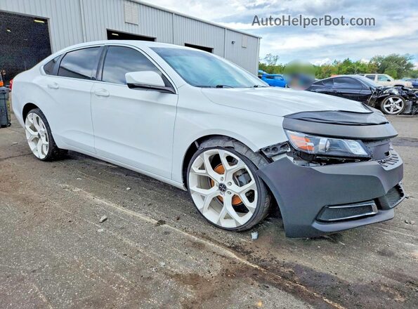 2G1105SAXH9145628 2017 CHEVROLET IMPALA White Вид спереду