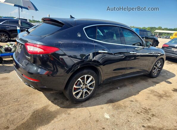 ZN661XUL9HX233266 2017 MASERATI LEVANTE Черный Передняя правая четверть