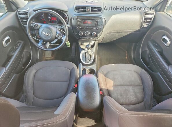 KNDJN2A27G7392798 2016 KIA SOUL Gray Instrument cluster view