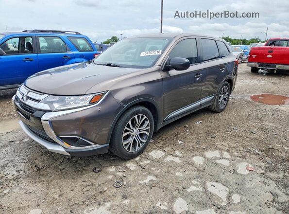 JA4AD2A30JZ048800 2018 MITSUBISHI OUTLANDER Black Հետևի ձախ
