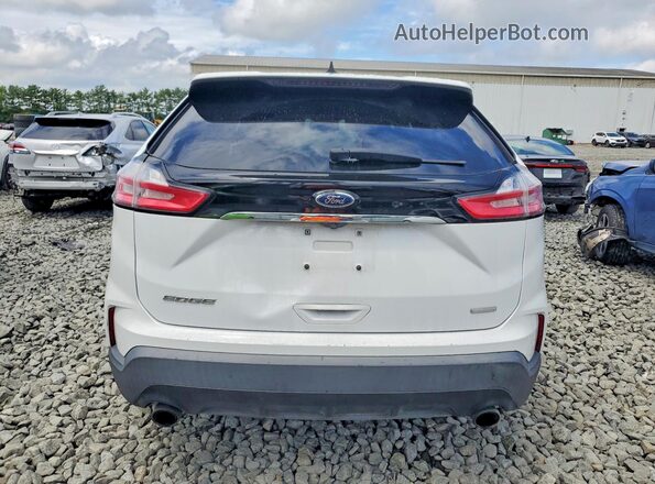 2FMPK3G91KBC24101 2019 FORD EDGE White Widok wnętrza z przodu