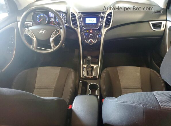 KMHD35LH3HU376781 2017 HYUNDAI ELANTRA Серый Вид щитка приборов