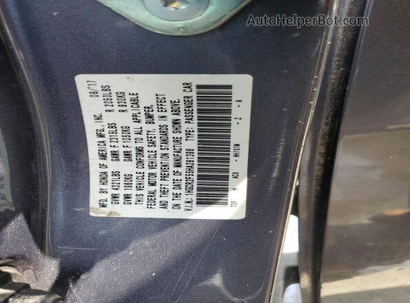 1HGCR2F55HA281396 2017 HONDA ACCORD Gray Vista de la etiqueta del VIN