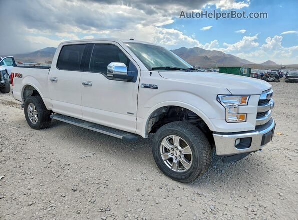 1FTEW1EPXHKD24993 2017 FORD F150 White Widok z przodu