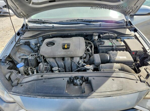 5NPD74LF4HH037359 2017 HYUNDAI ELANTRA Серебряный Вид подкапотного пространства