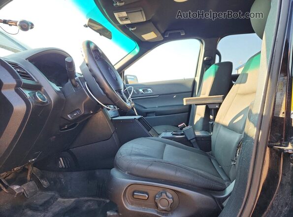 1FM5K8AR2JGC17212 2018 FORD EXPLORER Black Vista del salpicadero