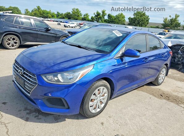 3KPC24A39KE040949 2019 HYUNDAI ACCENT Blue Tył lewy