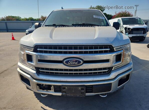 1FTEW1E58JKF39910 2018 FORD F150 Silver Widok z tyłu