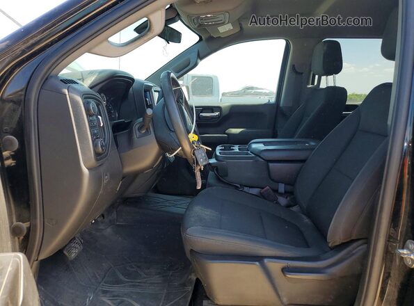 3GCPYBEK8NG171384 2022 CHEVROLET SILVERADO Black Vista del salpicadero