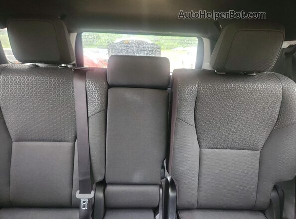 JTEVA5BR0S5038261 2025 TOYOTA 4RUNNER Black Սալոնի հետևի տեսք