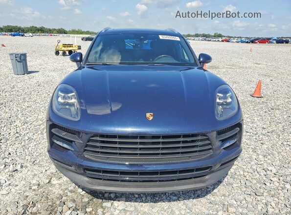 WP1AB2A56LLB35070 2020 PORSCHE MACAN Синий Вид сзади