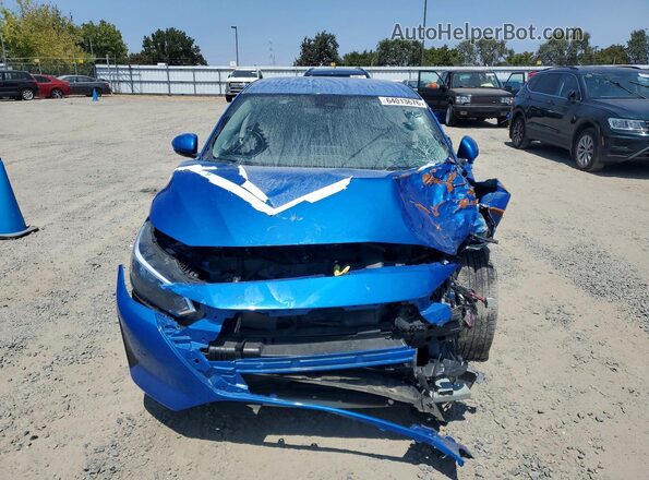 3N1AB8CV4SY311902 2025 NISSAN SENTRA Blue Rear view