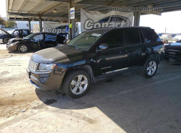 1C4NJDEB9GD757812 2016 JEEP COMPASS Black Trasero izquierdo
