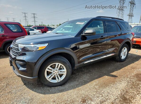 1FMSK8DH3LGB51746 2020 FORD EXPLORER Black Հետևի ձախ