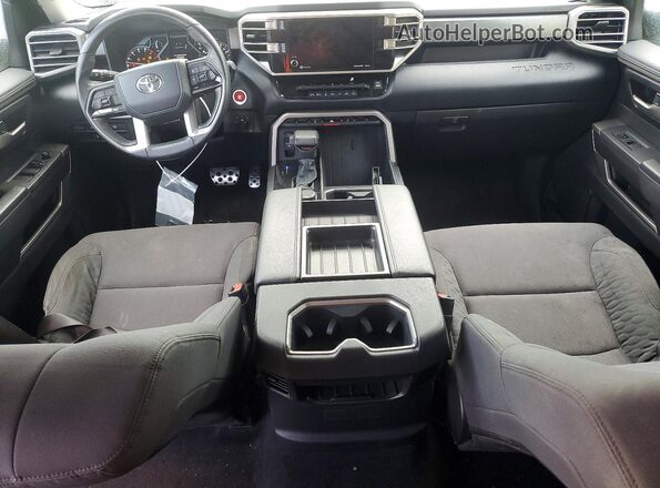 5TFLA5DB4NX014310 2022 TOYOTA TUNDRA Gray ხელსაწყოთა პანელის ხედი