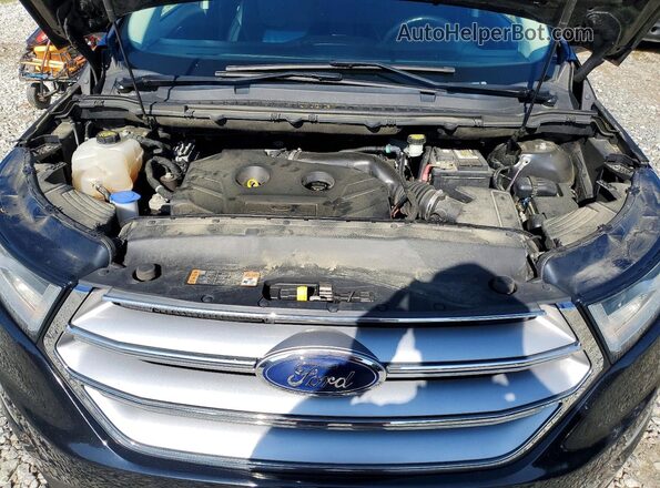 2FMPK3K91JBB06877 2018 FORD EDGE Black VIN կոդի պիտակի տեսք