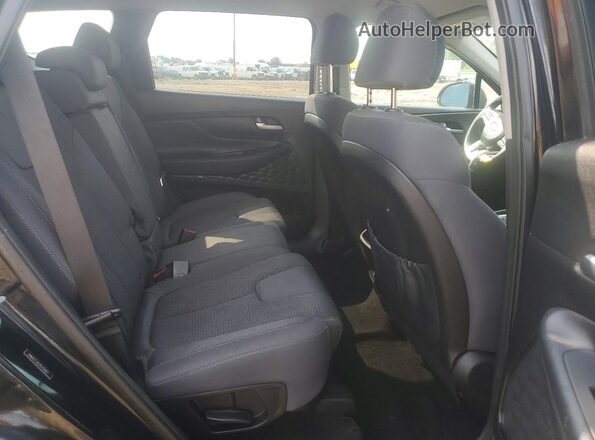 5NMS3CAD3KH136077 2019 HYUNDAI SANTA Black ძრავის განყოფილების ხედი