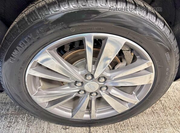 1GYKPCRS0NZ105757 2022 CADILLAC XT6 Black Vista de la etiqueta del VIN