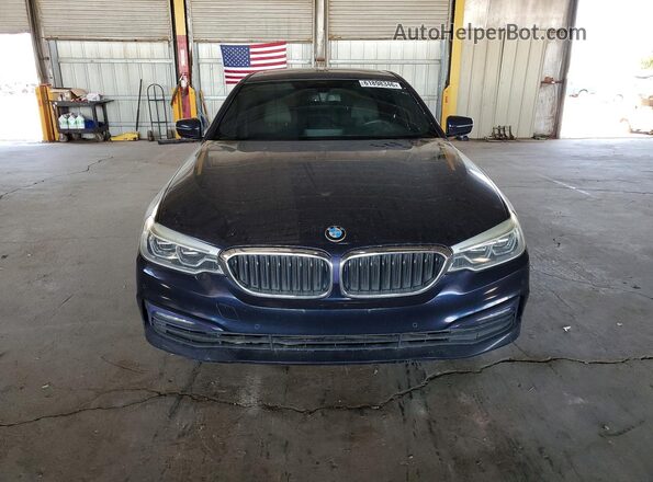 WBAJE5C33HG914221 2017 BMW 5 SERIES Синий Вид сзади