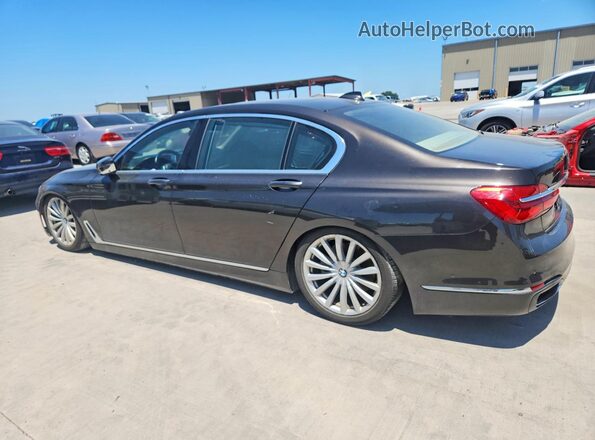 WBA7E2C58KB454438 2019 BMW 7 SERIES Black Rear right