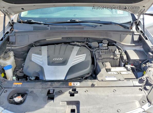 KM8SR4HF8GU157658 2016 HYUNDAI SANTA FE Silver VIN կոդի պիտակի տեսք