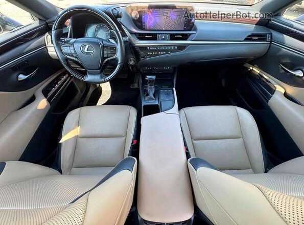 58ADZ1B15LU079668 2020 LEXUS ES Gray Vista del cuadro de instrumentos