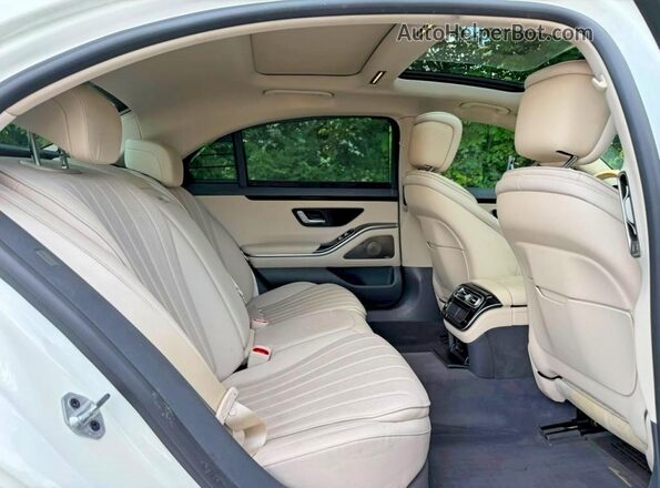 W1K6G6DB7NA071286 2022 MERCEDES-BENZ S White ძრავის განყოფილების ხედი
