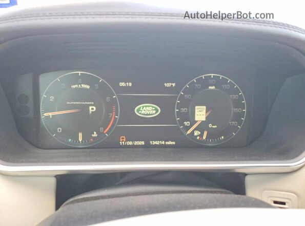 SALGS2EF9GA279320 2016 LAND ROVER RANGE White Vista de los asientos traseros