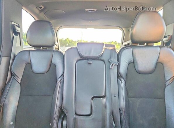YV4A22PM7G1057946 2016 VOLVO XC90 Угольный Вид задней части салона