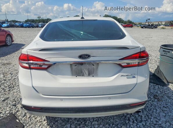 3FA6P0RU3JR111550 2018 FORD FUSION White Vista interior delantera
