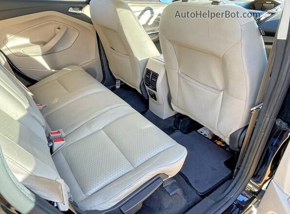 1FADP5EU7HL108136 2017 FORD C-MAX Black Vista interior delantera