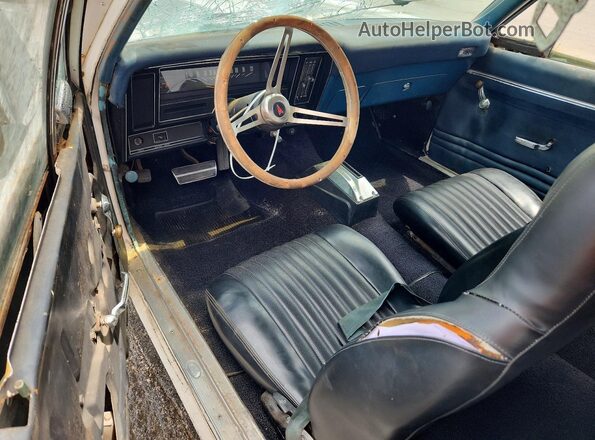 213271W207087 1971 PONTIAC VENTURA White Dashboard view
