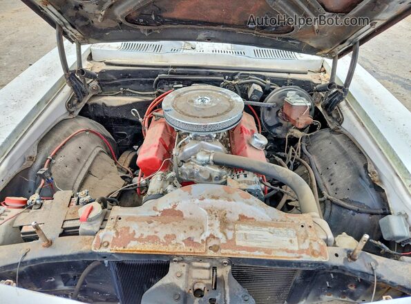 213271W207087 1971 PONTIAC VENTURA White Rear interior view