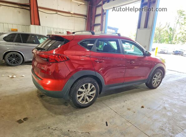 KM8J3CA47MU332607 2021 HYUNDAI TUCSON Red Front right