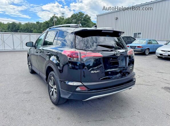 2T3RFREV4JW857885 2018 TOYOTA RAV4 Black Tył prawy