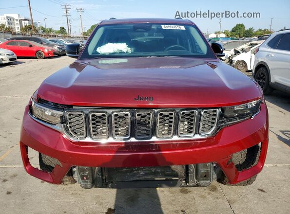 1C4RJKBG2P8753826 2023 JEEP GRAND Красный Вид сзади