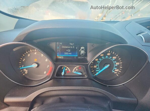 1FMCU0G74GUA49964 2016 FORD ESCAPE Черный Вид задних сидений