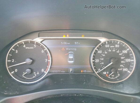 1N4BL4CV2KC104835 2019 NISSAN ALTIMA Black Հետևի նստատեղերի տեսք