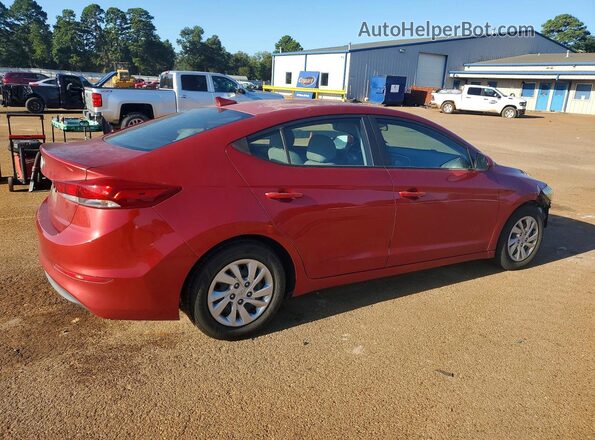 5NPD74LF0HH197870 2017 HYUNDAI ELANTRA Red Front right