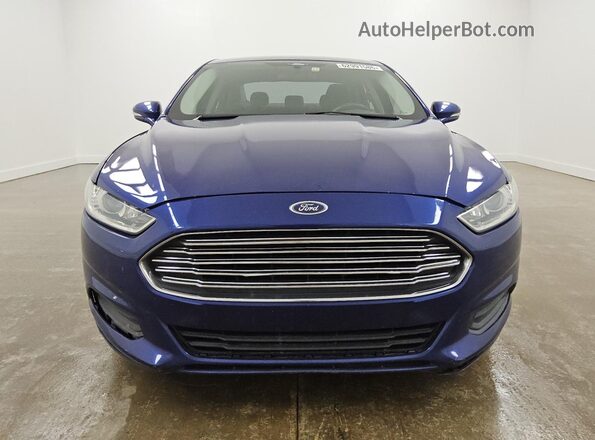 3FA6P0H70GR260664 2016 FORD FUSION Blue 