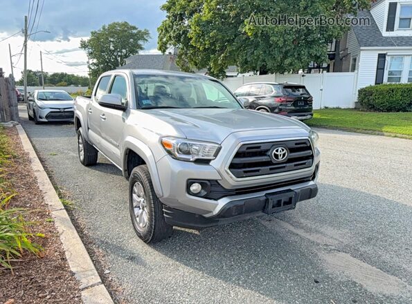 3TMCZ5AN6GM017063 2016 TOYOTA TACOMA Silver Trasero izquierdo