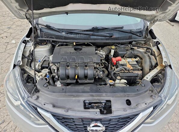 3N1AB7APXGY304510 2016 NISSAN SENTRA Silver Շարժիչի բաժամունքի տեսք