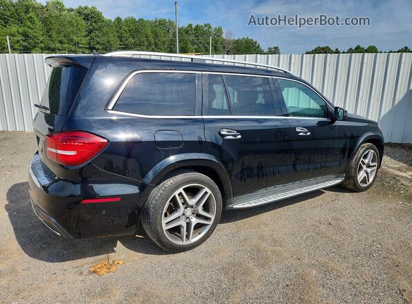 4JGDF7DE6HA887846 2017 MERCEDES-BENZ GLS-CLASS Black Przód prawy