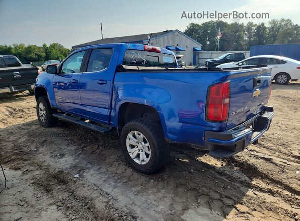 1GCGSCEN2J1258837 2018 CHEVROLET COLORADO Синий Задняя правая четверть