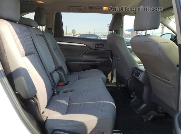 5TDZARFH9KS051485 2019 TOYOTA HIGHLANDER White Vista del compartimento del motor