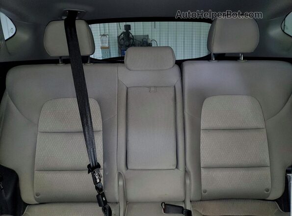 KM8J3CA22JU690014 2018 HYUNDAI TUCSON Gray Вид задньої частини салону